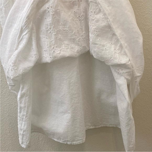 Abercrombie White Eyelet Midi Dress - Picture 5 of 5